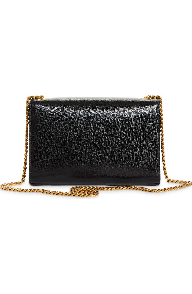 Saint Laurent Small Kate Patent Leather Shoulder Bag, Alternate, color,