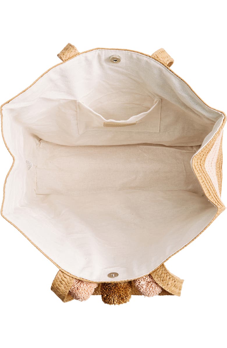 BTB Los Angeles Bahama Mama Stripe Tote, Alternate, color,