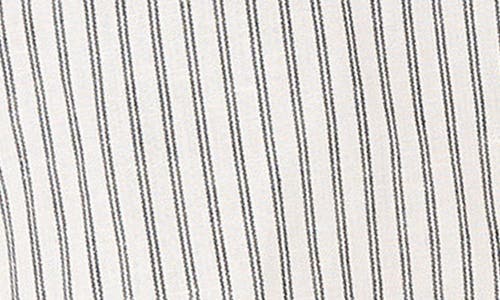Shop Cami Nyc Monty Stripe Cotton & Linen Button-up Shirt