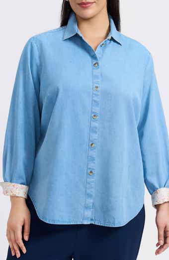 Margie Denim Button-Up Shirt