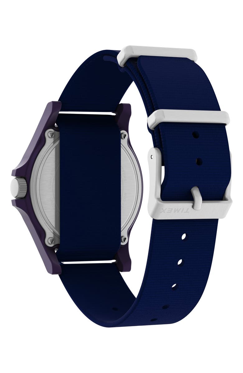 Timex<sup>®</sup> x Fortnite<sup>®</sup> Acadia NATO Strap Watch, 40mm, Alternate, color, Blue