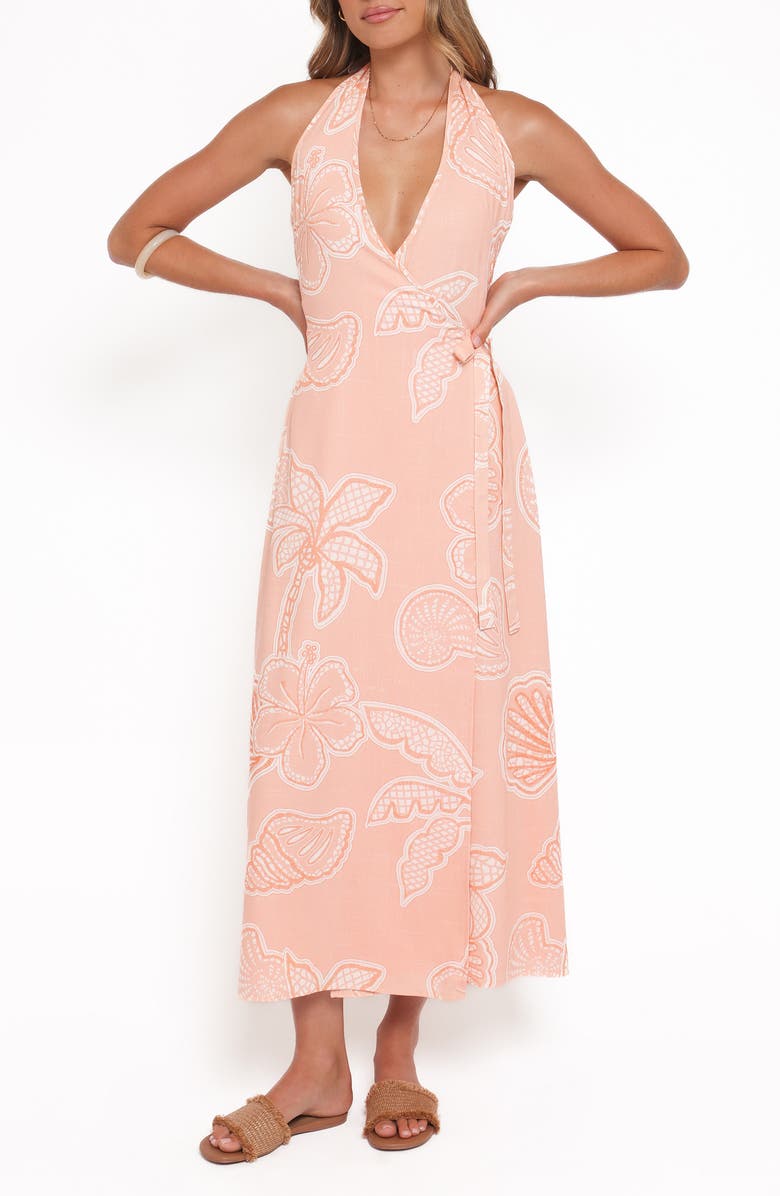 Petal & Pup Sierra Midi Halter Dress, Main, color,
