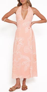 Petal & Pup Sierra Midi Halter Dress