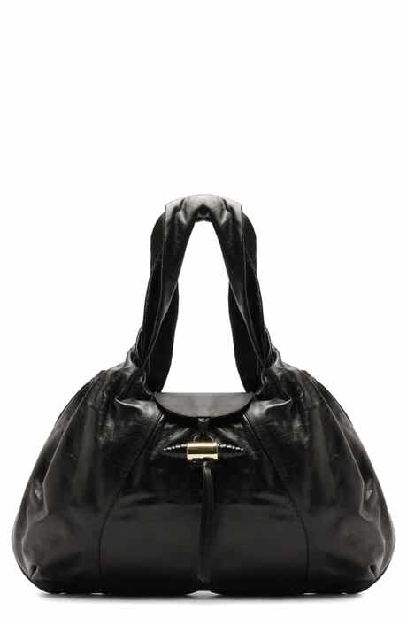 Large Rita Leather Hobo Bag