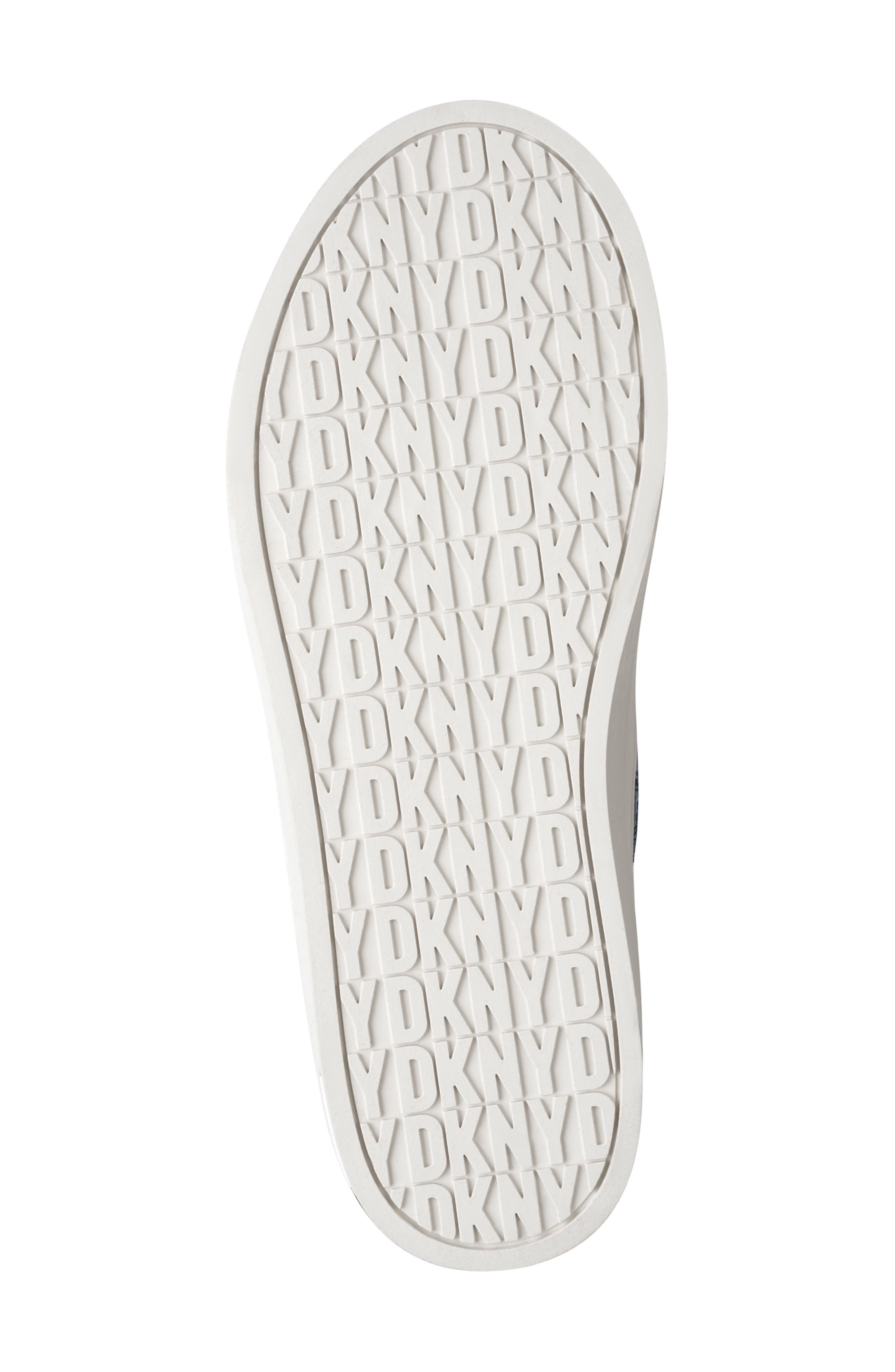 DKNY Yaser Mid Sneaker, Alternate, color, Dark Blue