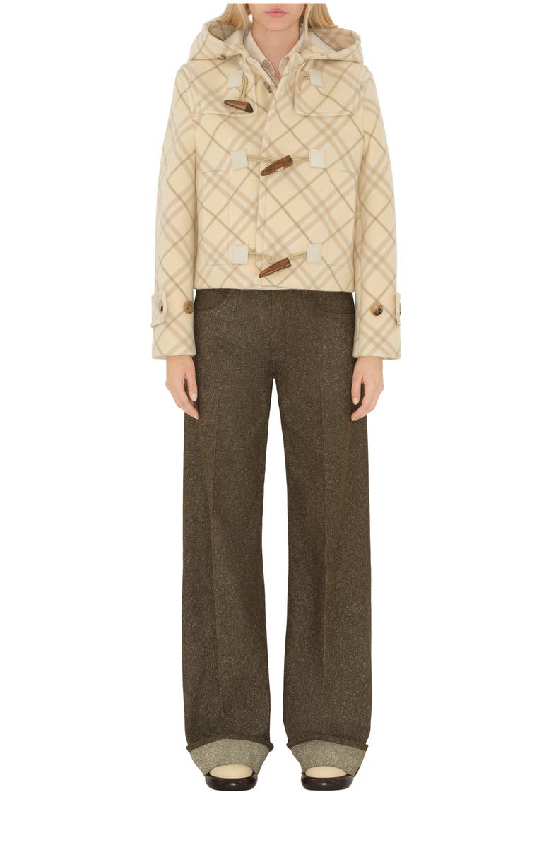 Burberry Wool Cashmere Duffle Jacket, Main, color,