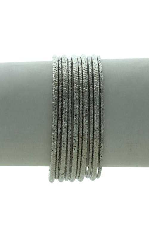 Olivia Welles Inaya Set Of 10 Bangle Bracelets