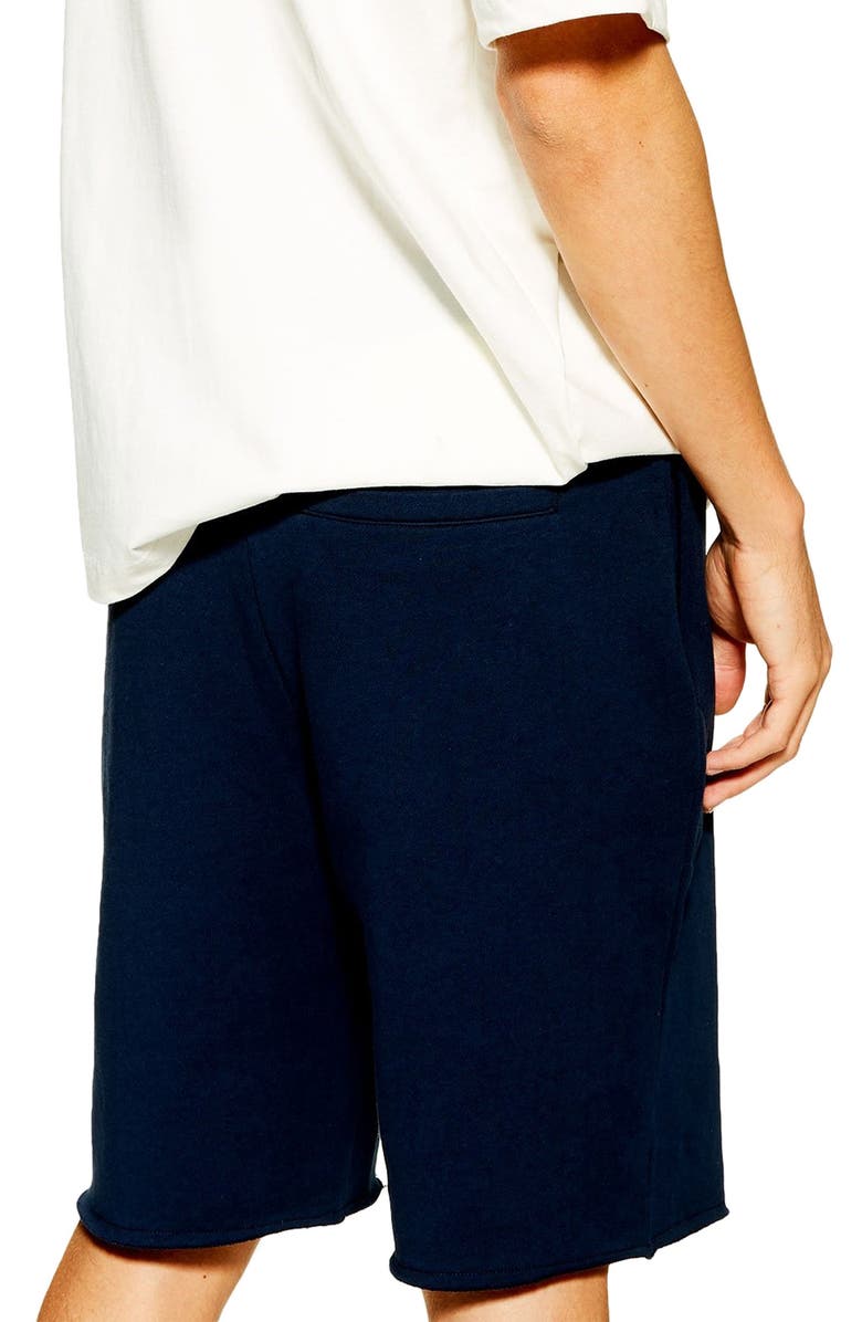 Topman Jersey Sweat Shorts, Alternate, color, 