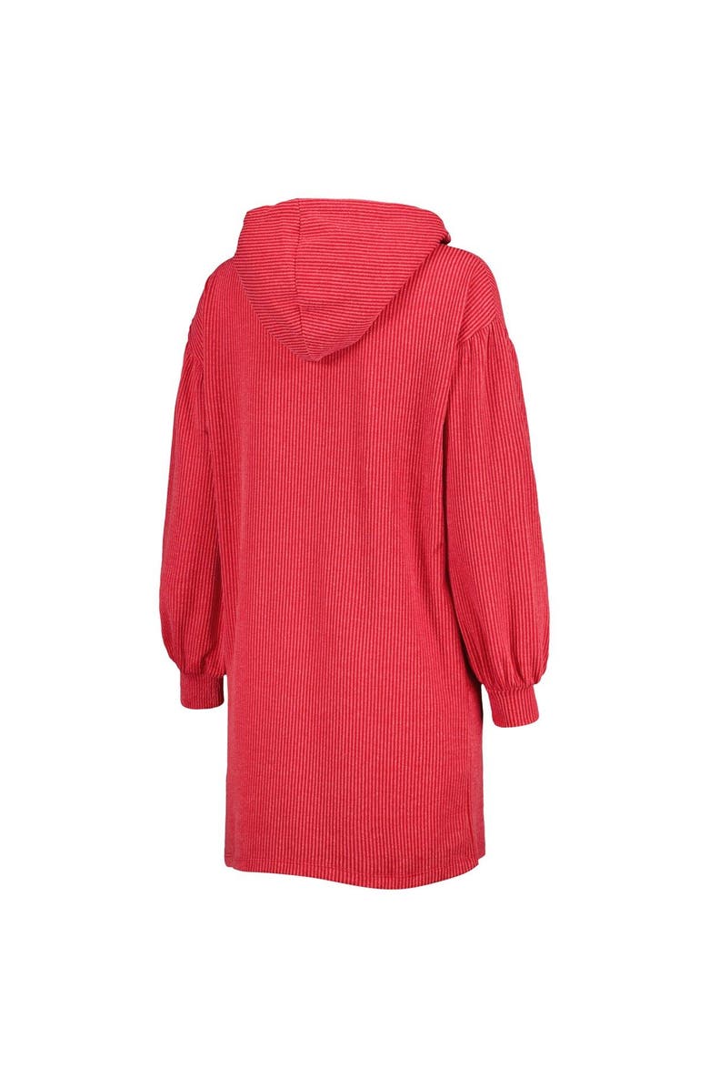 GAMEDAY COUTURE Women's Gameday Couture Crimson Oklahoma Sooners Game Winner Vintage Wash Tri-Blend Dress, Alternate, color, Crimson