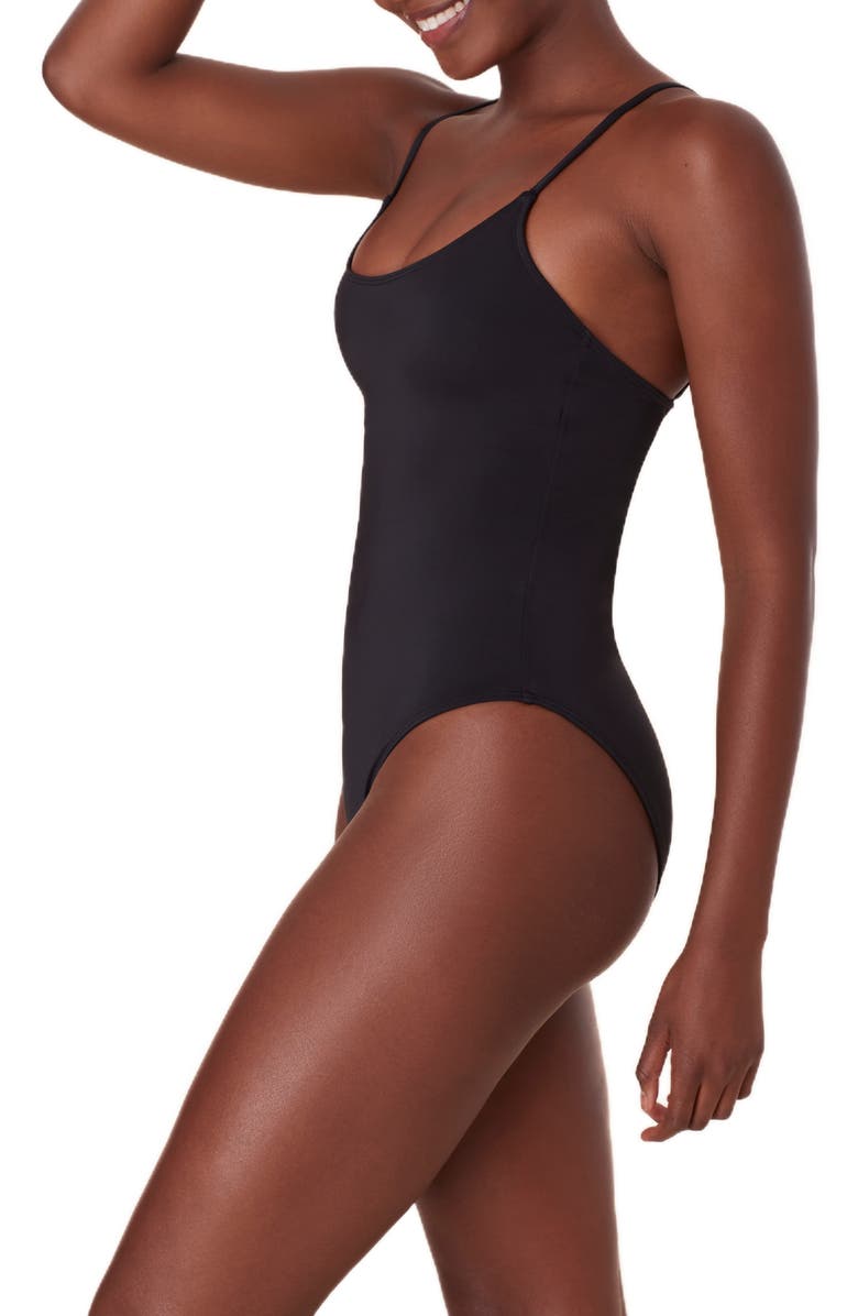 Andie The Amalfi One-Piece Swimsuit, Alternate, color, Black
