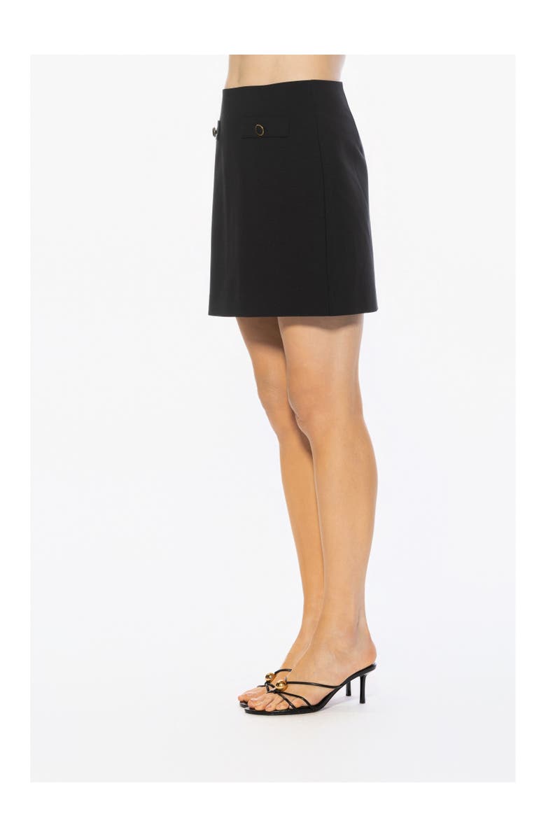 Alexia Admor Aziel Skirt, Alternate, color, Black