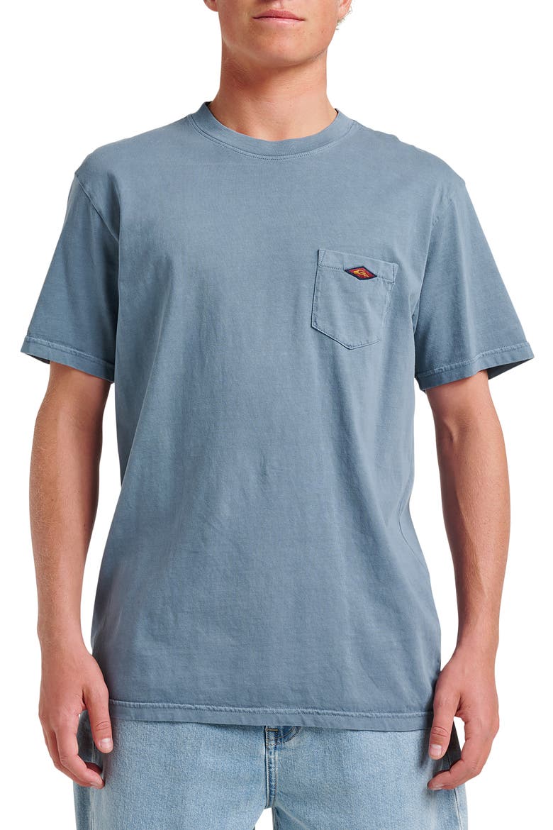 Saltwater Cotton Pocket T-Shirt, Main, color, CHINA BLUE
