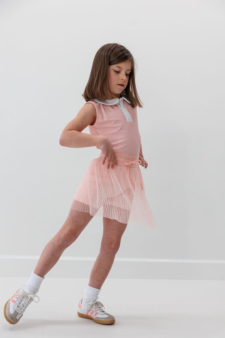 Girls Pleated Skort, Alternate, color, Pink