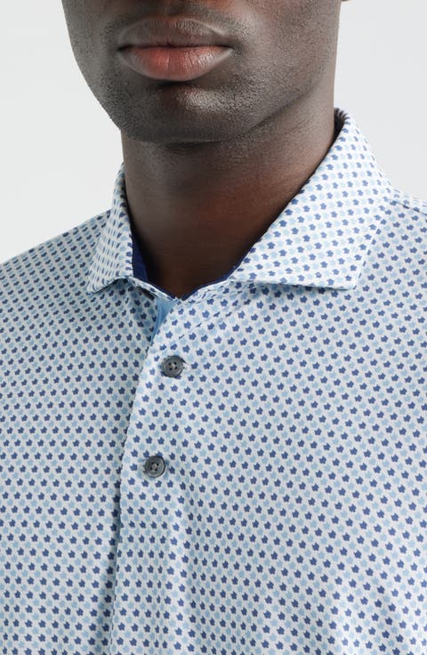 Ironwood Microprint Performance Golf Polo