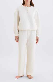 Quilted Cotton Pajamas