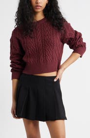 BP. Cable Pullover Sweater