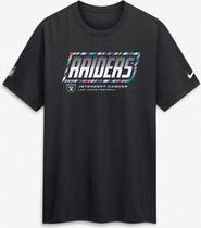 Nike Men's Nike Black Las Vegas Raiders 2026 NFL Crucial Catch Tri-Blend Dri-FIT T-Shirt