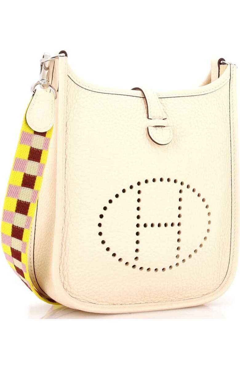 Pre-Owned Hermes Evelyne Bag Gen III Clemence TPM, Alternate, color, Nata