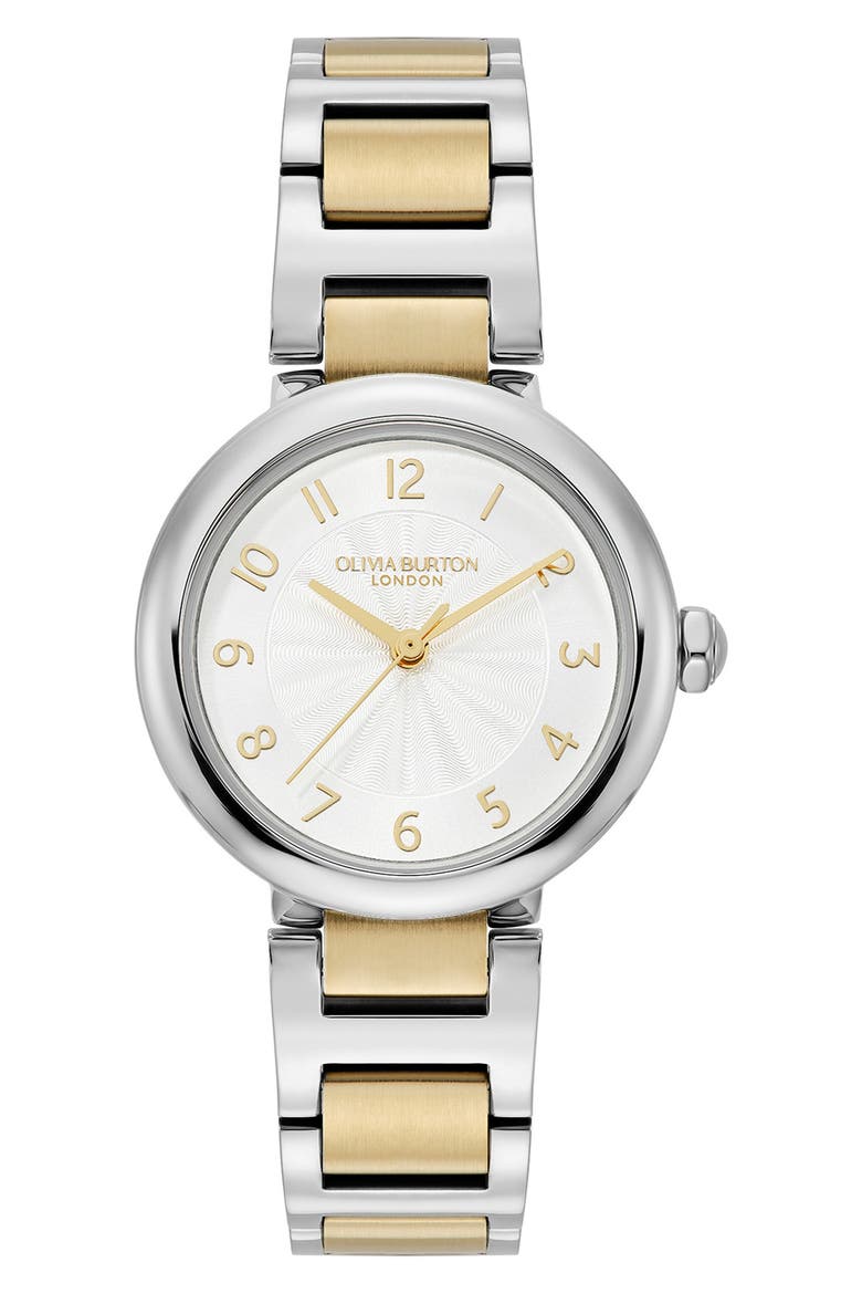 Pembroke Quartz Bracelet Watch, 30mm, Main, color, SILVER WHITE