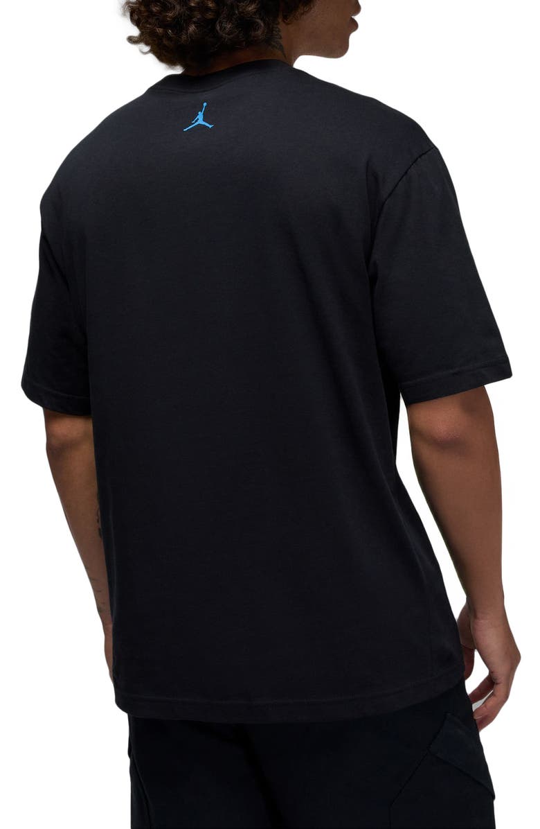 Jordan Mountainside Graphic T-Shirt, Alternate, color, Black/ Light Photo Blue