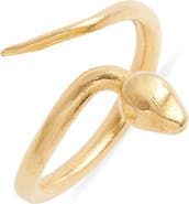 VIDAKUSH Thin Snake Knuckle Ring