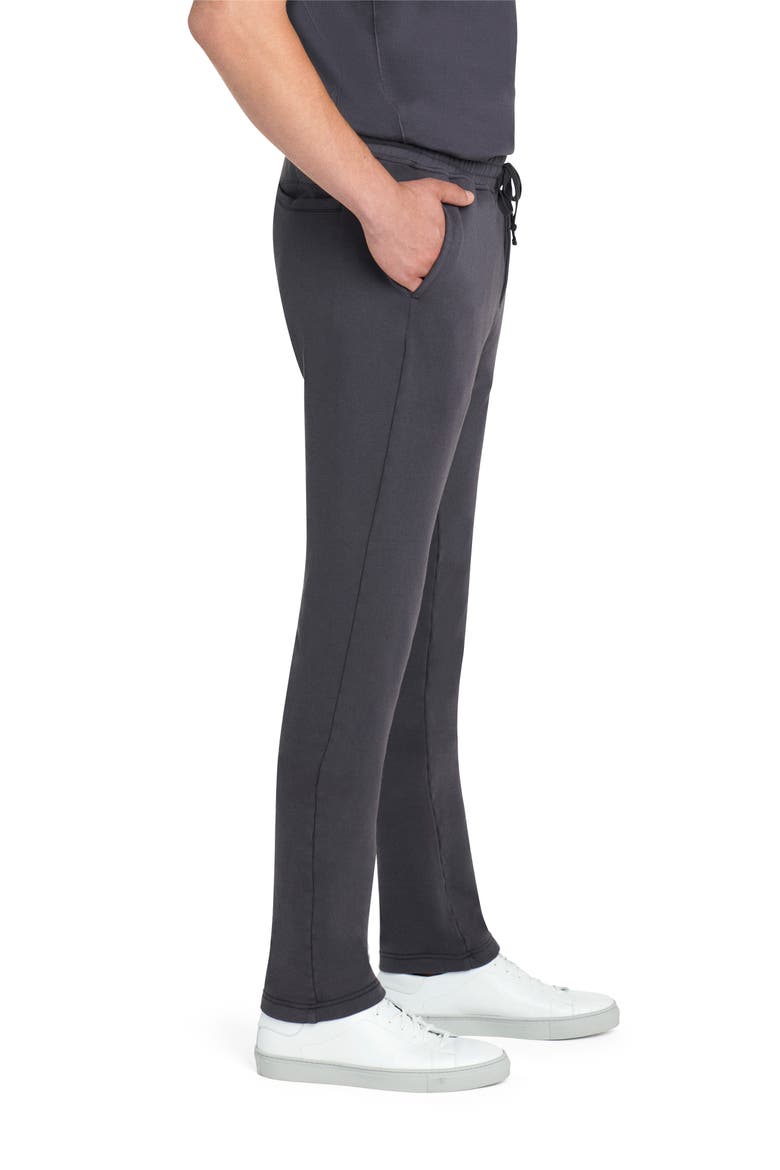 Comfort Drawstring Cotton Pants, Alternate, color, GRAPHITE