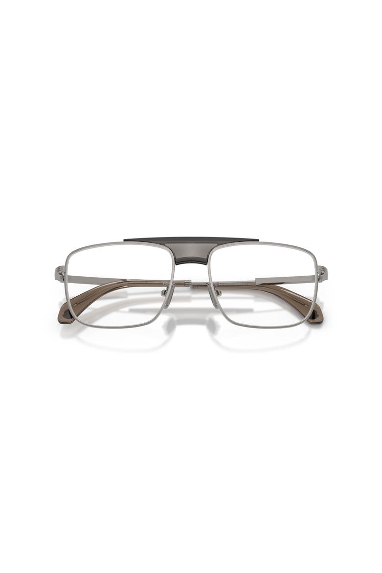 56mm Rectangle optical glasses, Alternate, color, Grey