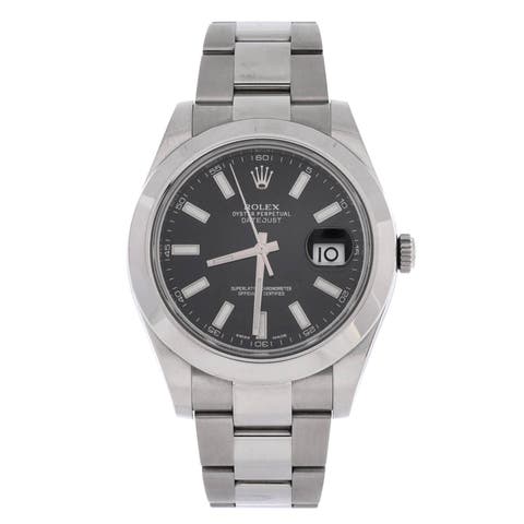 Oyster Perpetual Datejust II Automatic Watch Stainless Steel 41