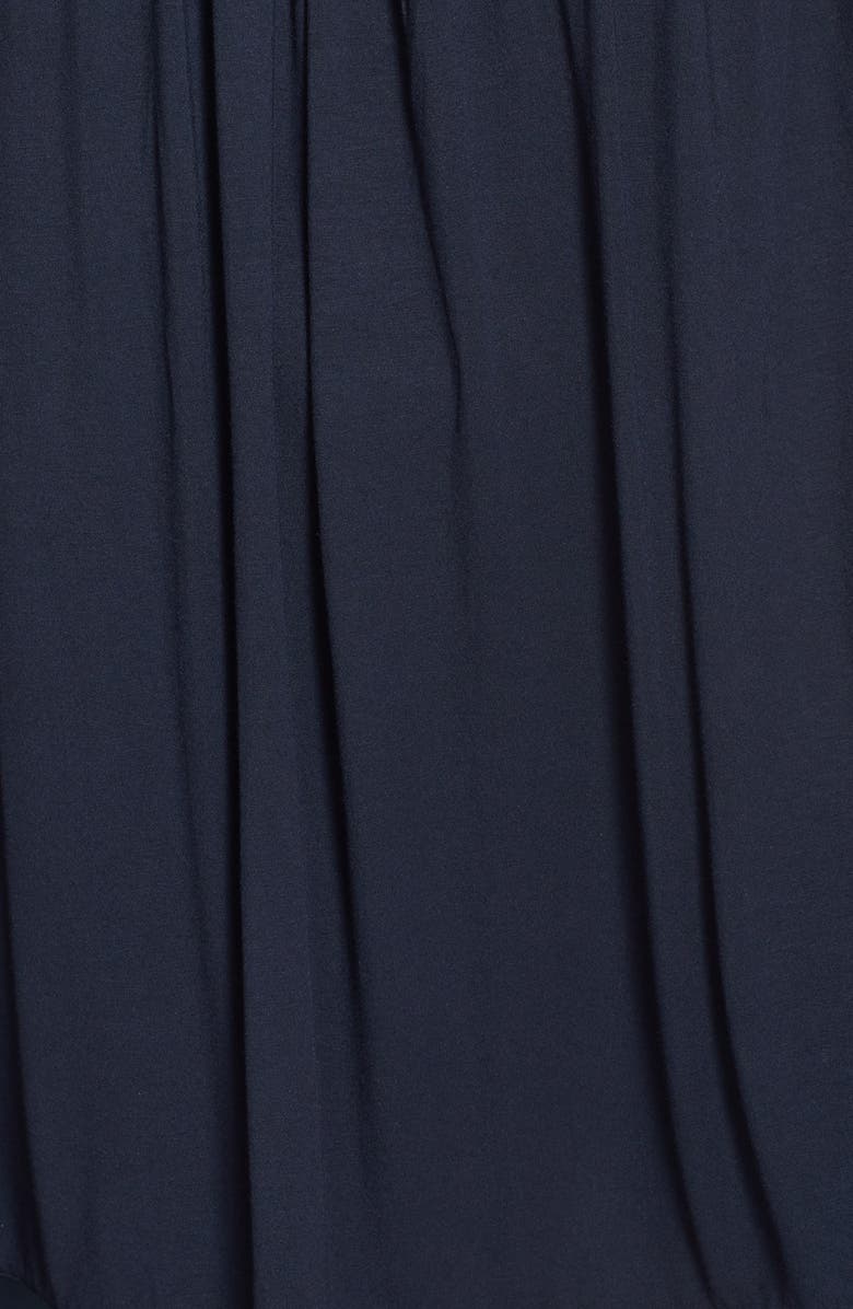 Midnight by Carole Hochman Satin Detail Chemise, Alternate, color, 