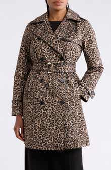 Double Breasted Long Trench Coat