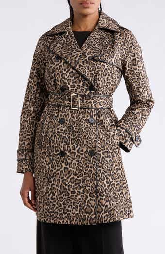 Double Breasted Long Trench Coat