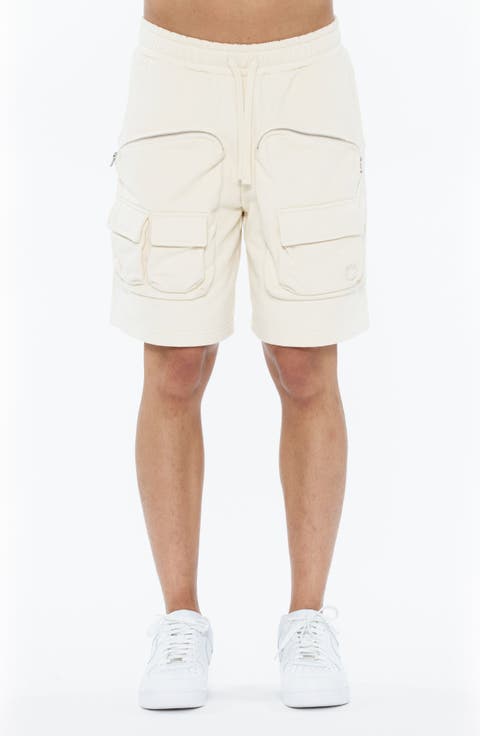 Fleece Cargo Shorts