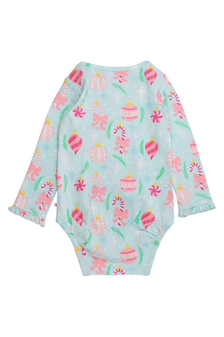 Baby/Toddler Girls Knit Long Sleeve Ruffle Layering Bodysuit, Alternate, color, Ornament Dreams