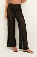 ViX Paula Hermanny Valerie Open Stitch Wide Leg Pants
