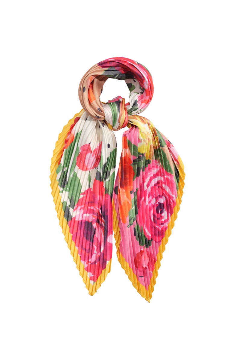 Echo Classic Rose Pleated Diamond, Alternate, color, Multi