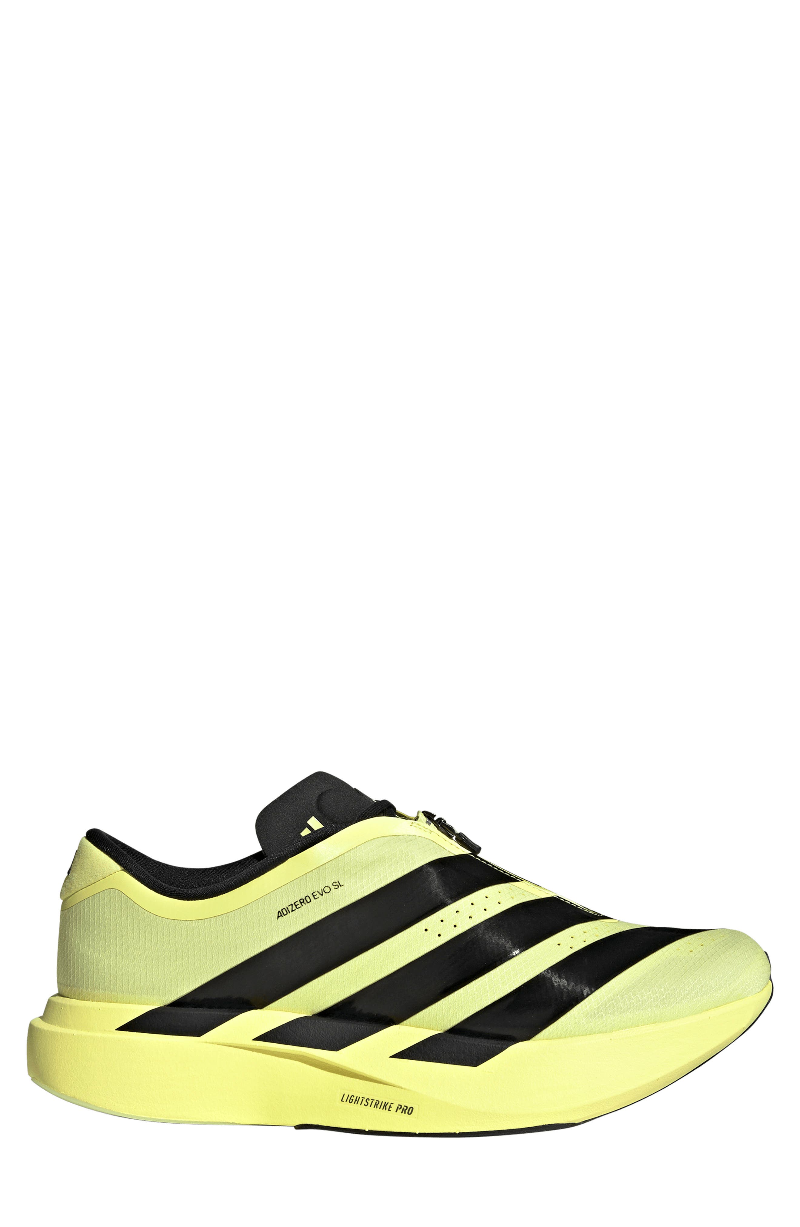 Adizero Evo SL Zip Running Shoe, Alternate, color, FROLEM/CBL