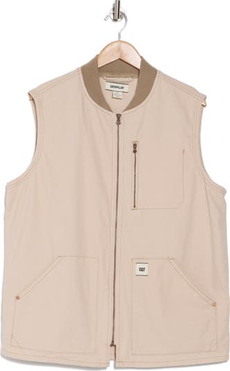 Utility Cotton Zip Vest