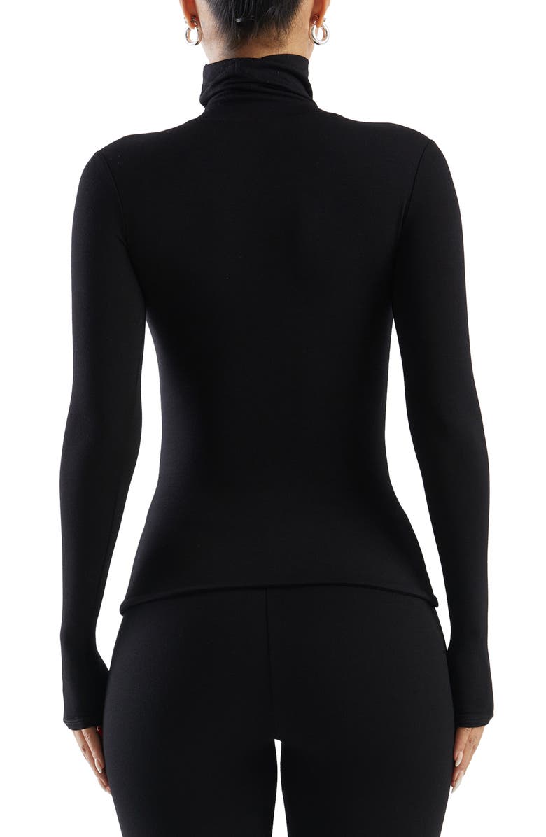 Naked Wardrobe The NW Turtleneck Top, Alternate, color,