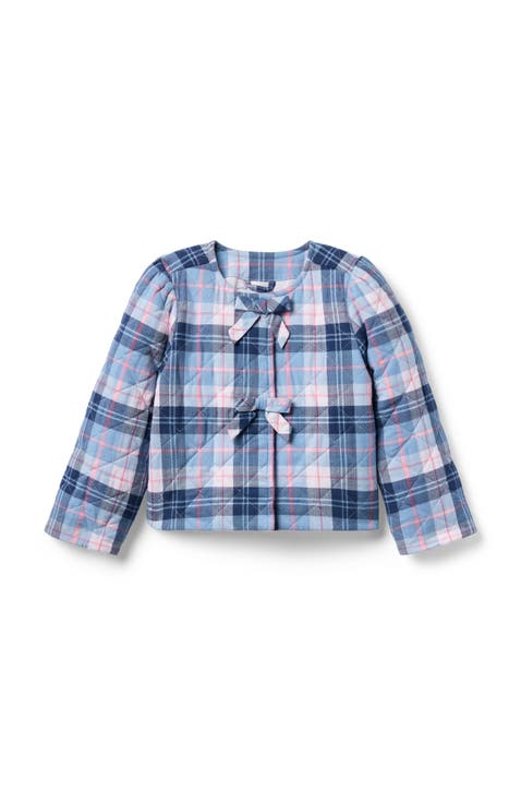 The Plaid Bow Jacket (Toddler)