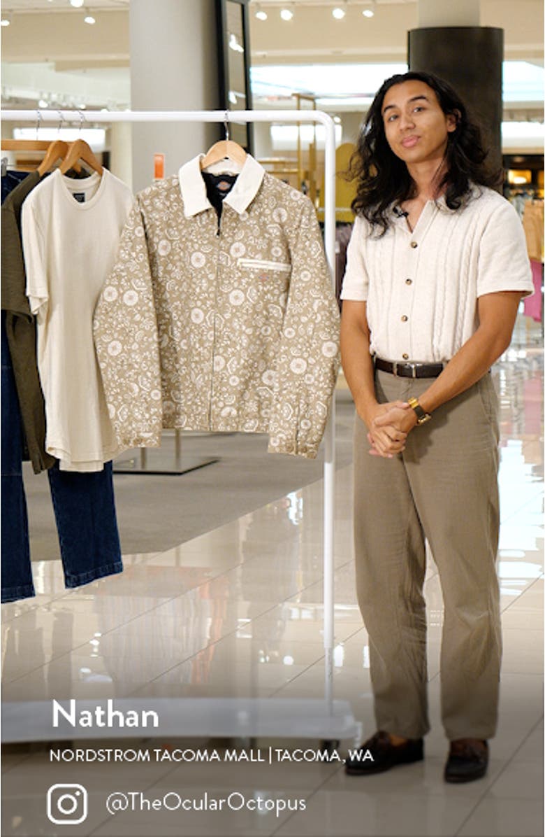 Ellis Floral Duck Jacket, sales video thumbnail