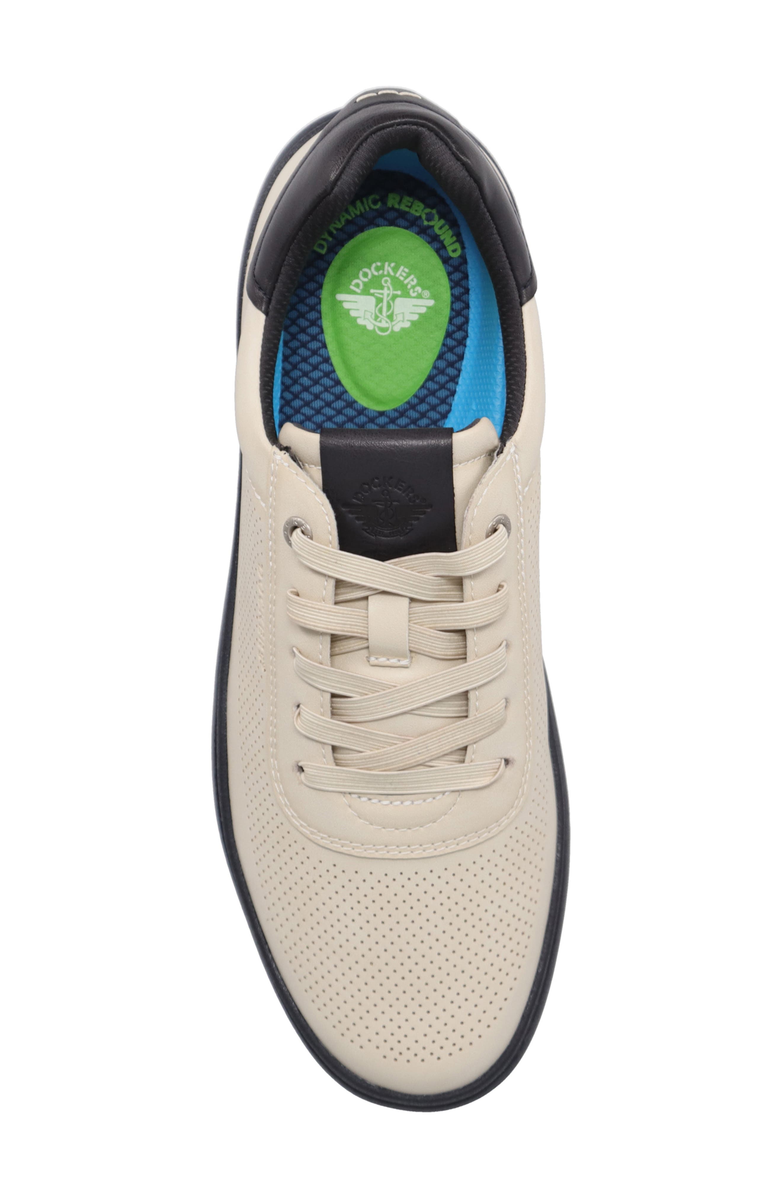 Vortex Faux Leather Sneaker, Alternate, color, OFF WHITE