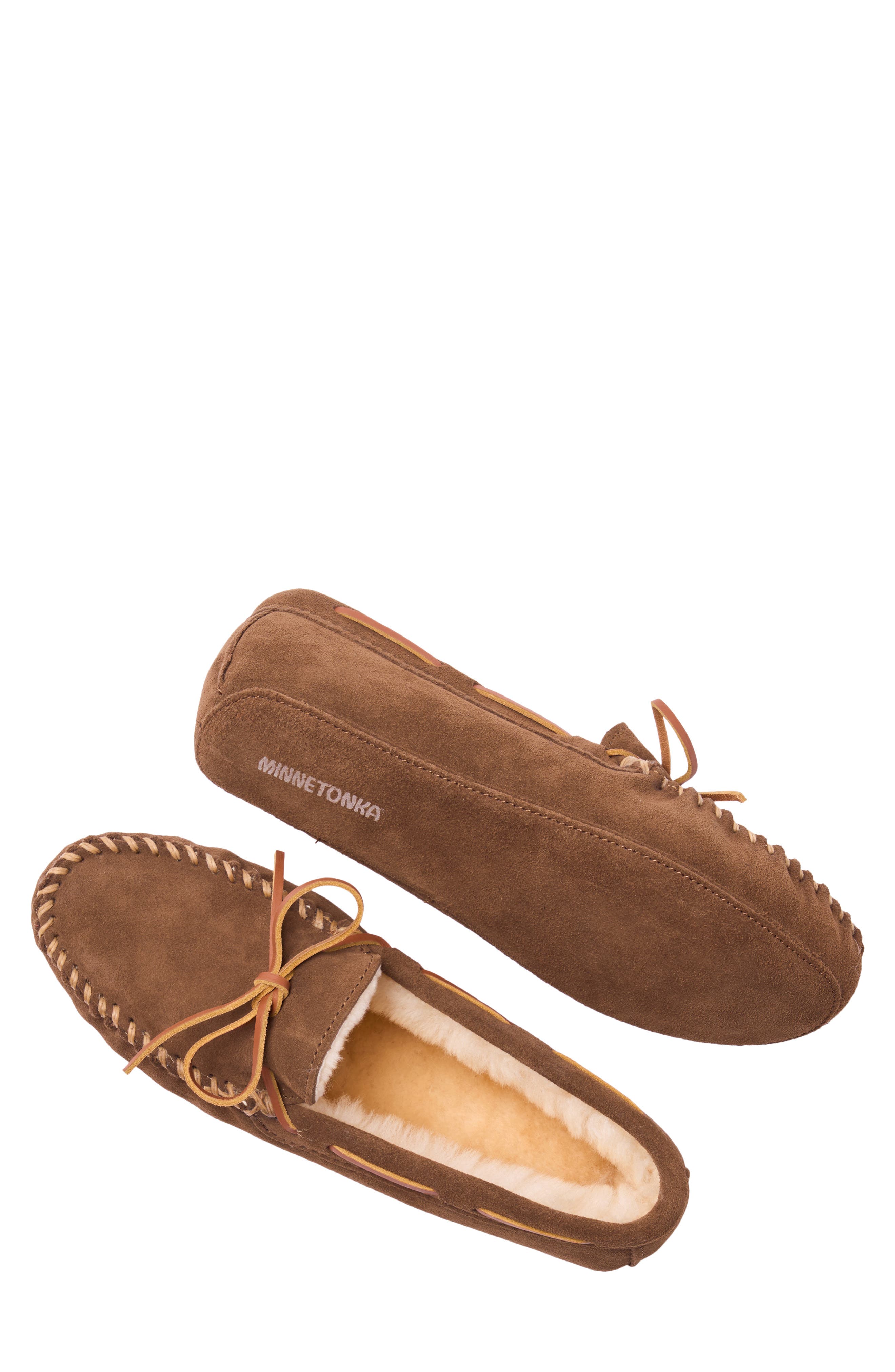 Sheepskin Softsole Slipper, Alternate, color, AUTUMN BROWN
