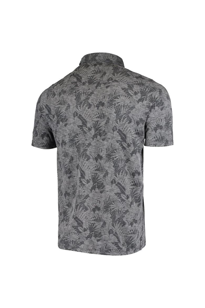 Men's Tommy Bahama Black Las Vegas Raiders Sport Palmetto Palms Polo, Alternate, color, Black