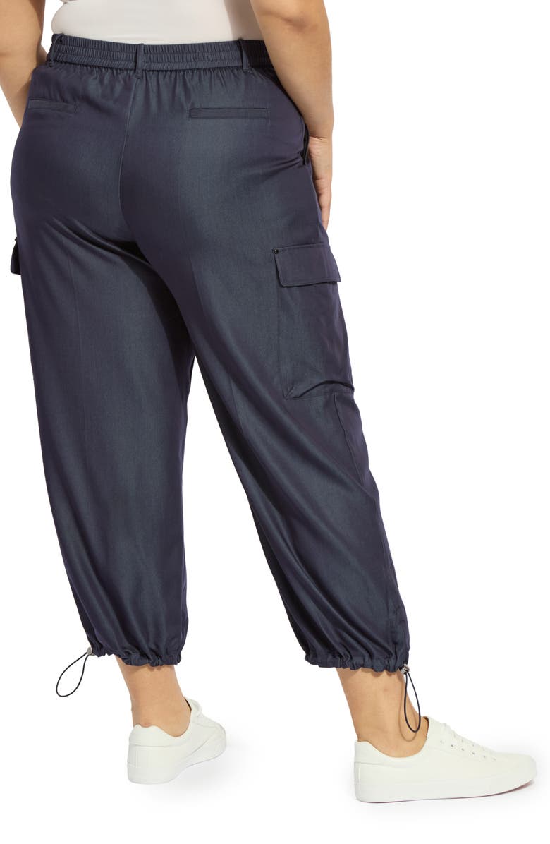 Lysse Monique Tailored Cargo Pants, Alternate, color, Solid Indigo