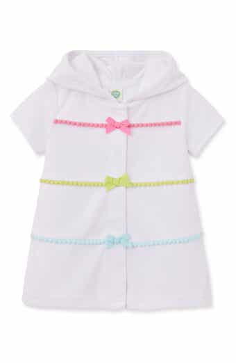 Little Me Hooded Terry Swim Cover-Up