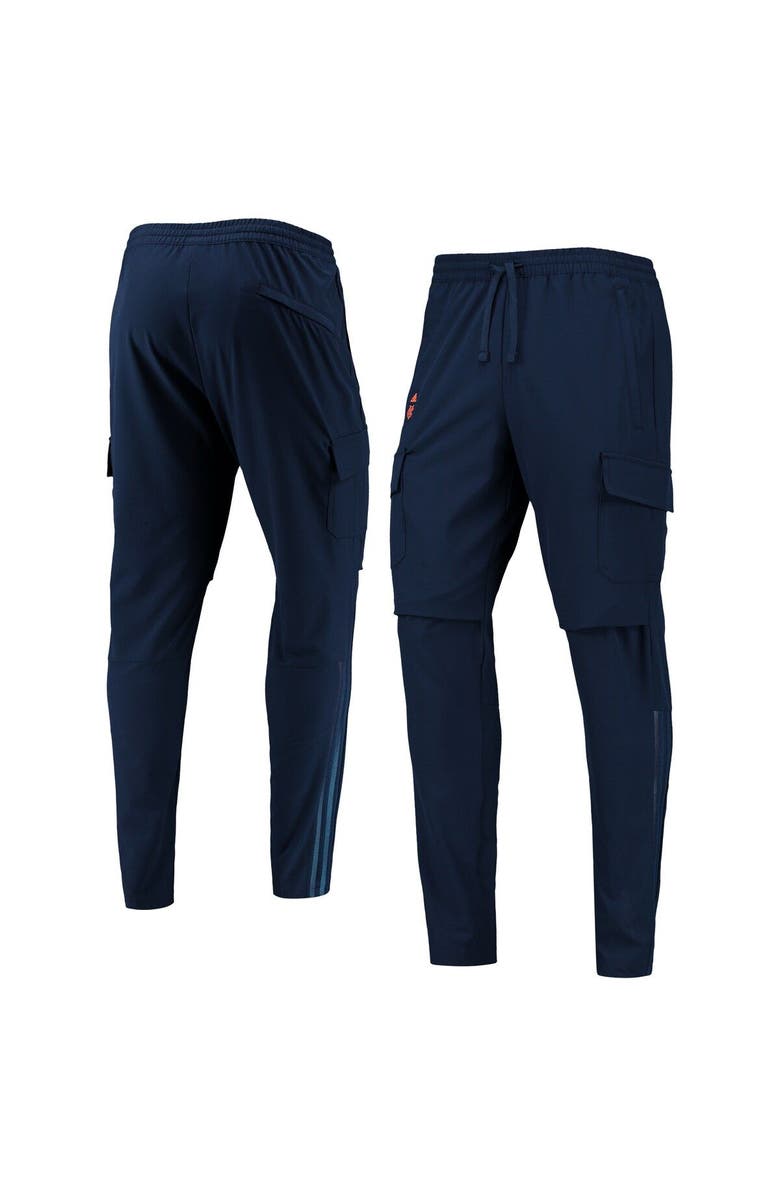 adidas Men's adidas Navy New York City FC Travel Pants, Main, color, 