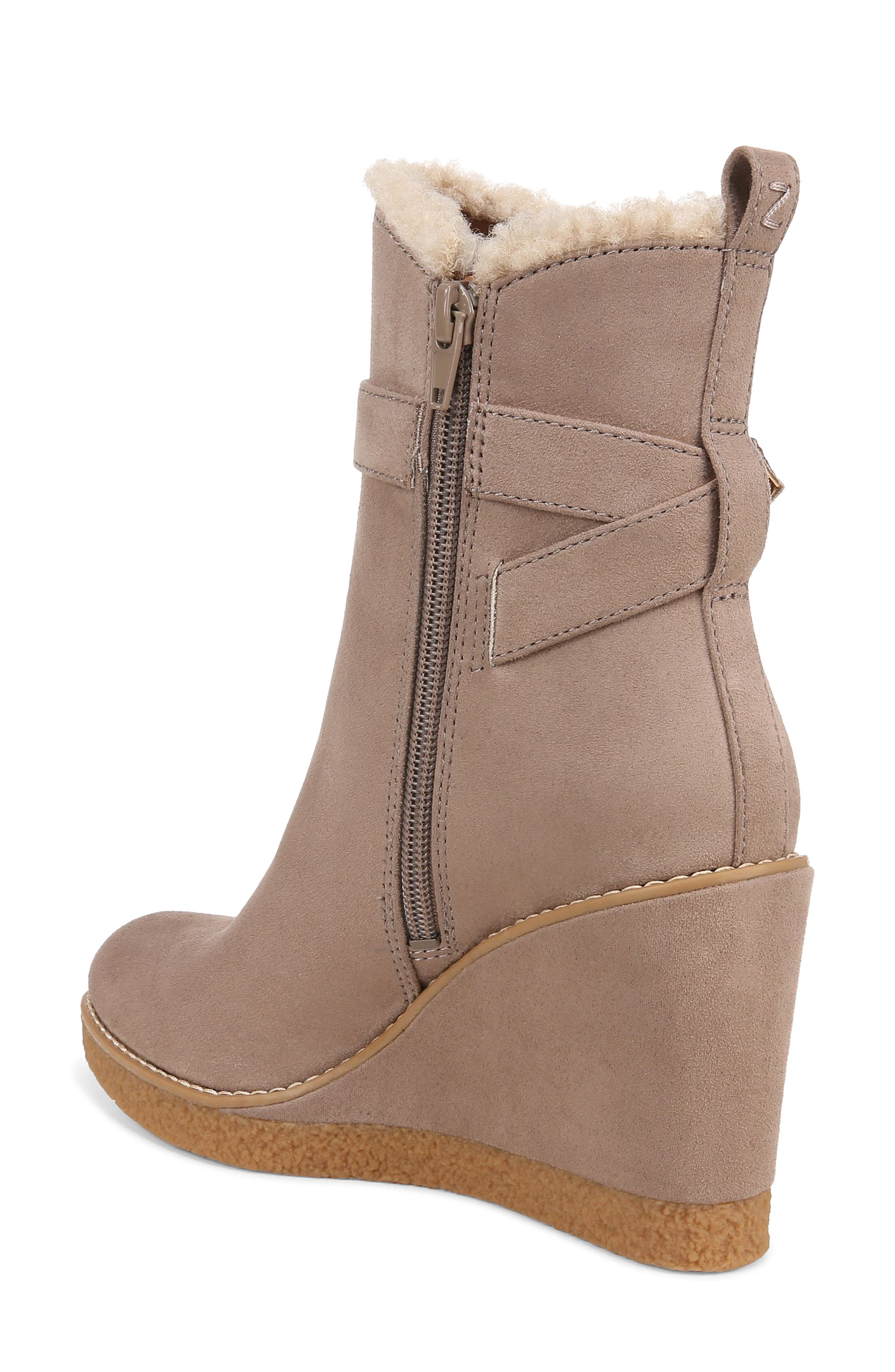 Zodiac Ina Wedge Bootie, Alternate, color, Taupe