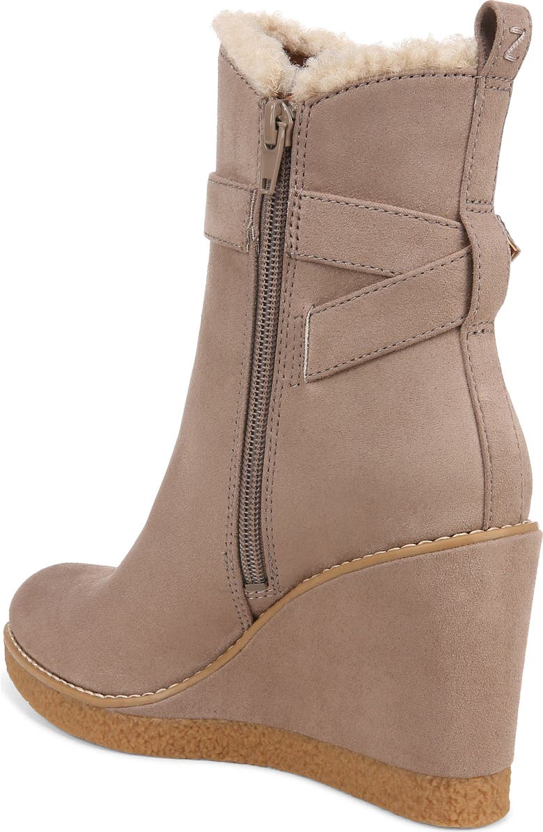 Zodiac Ina Wedge Bootie, Alternate, color, Taupe