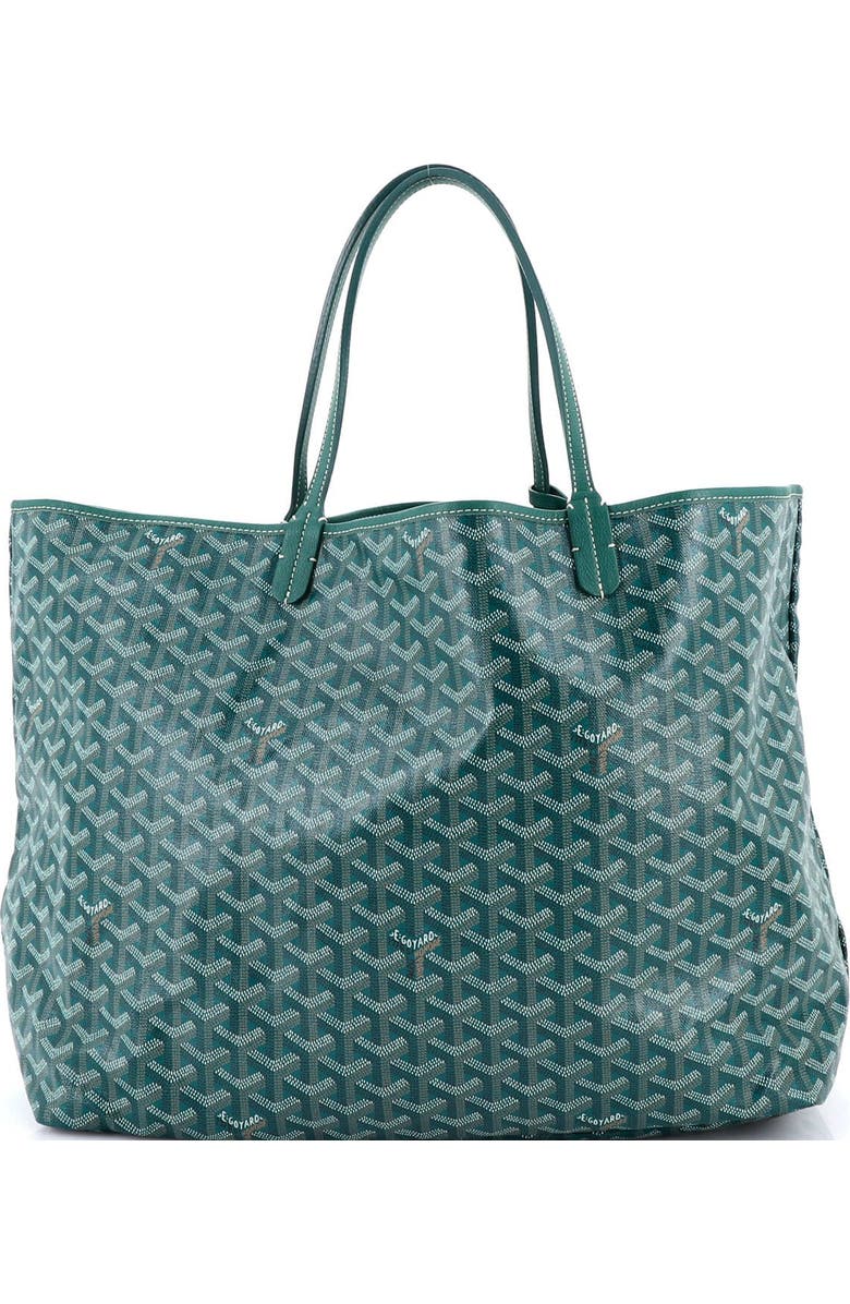 Pre-Owned Goyard Saint Louis Tote Coated Canvas GM, Alternate, color, Green