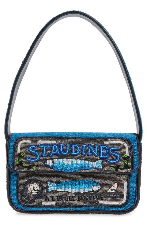 Tommy Beaded Shoulder Bag